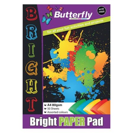Butterfly A4 Project Pad 50 Sheets